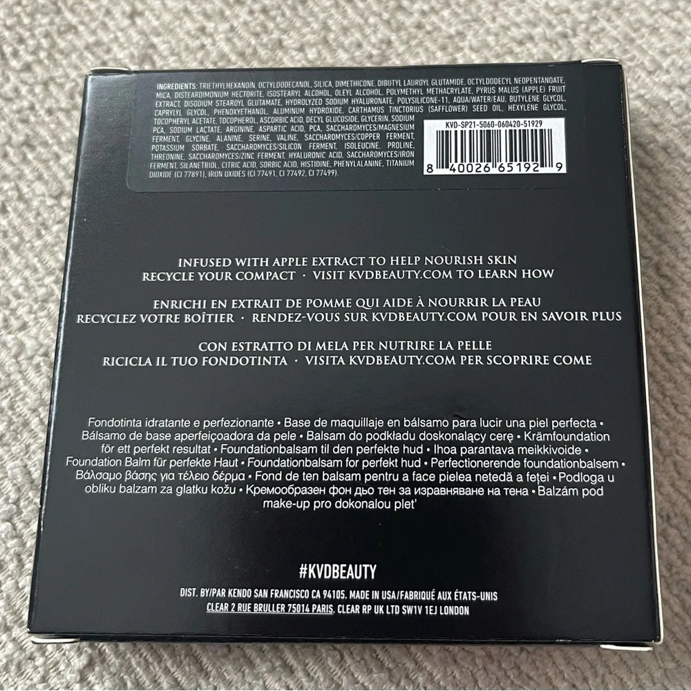 KVD Beauty Good Apple Lightweight Full-Coverage Cream Foundation Balm - 004